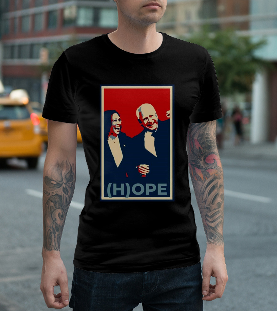 Joe Biden Kamala Harris (H)OPE Hope T-Shirt