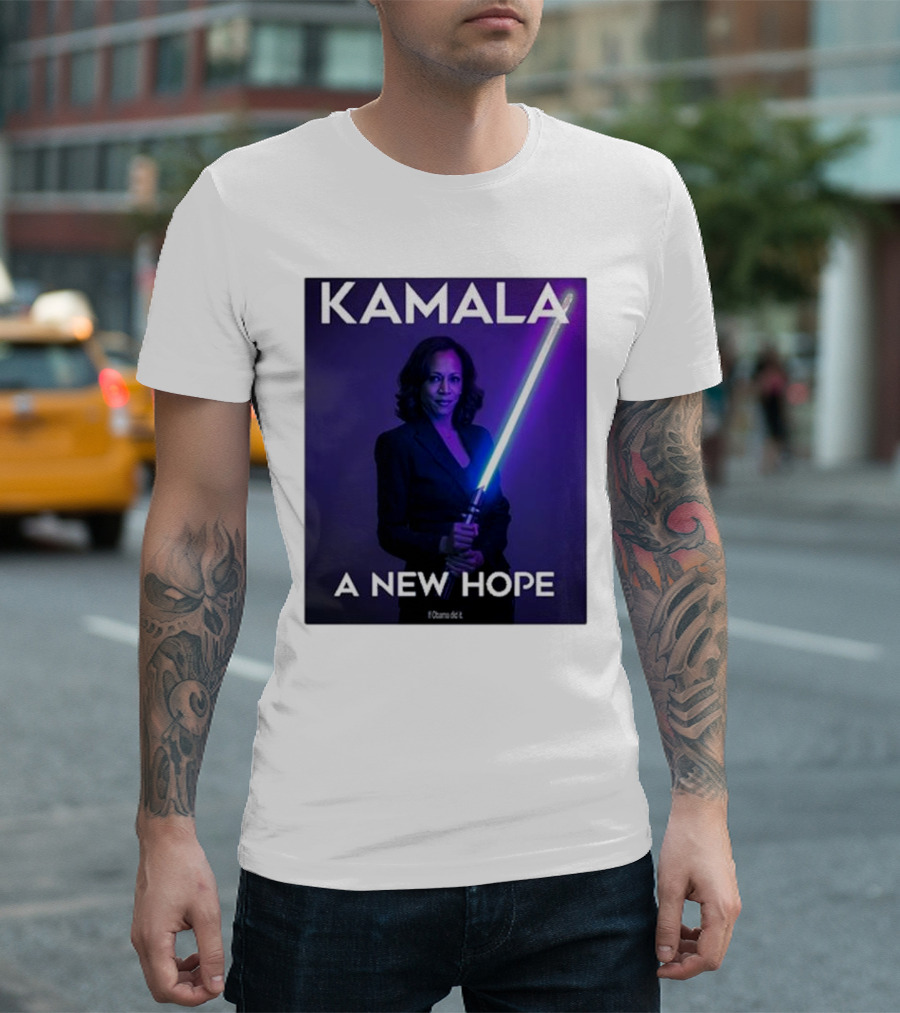 Kamala A New Hope Lightsaber Dark Suit T-Shirt