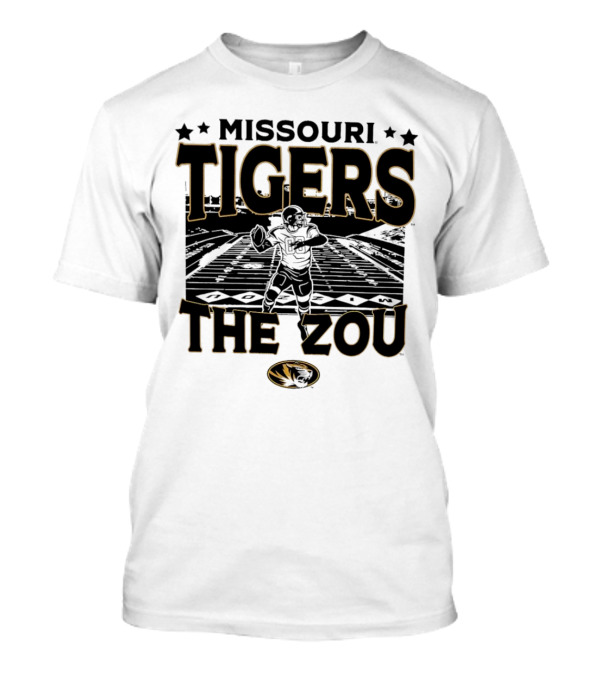 Missouri Tigers The Zou Football Gameday Couture T-Shirt