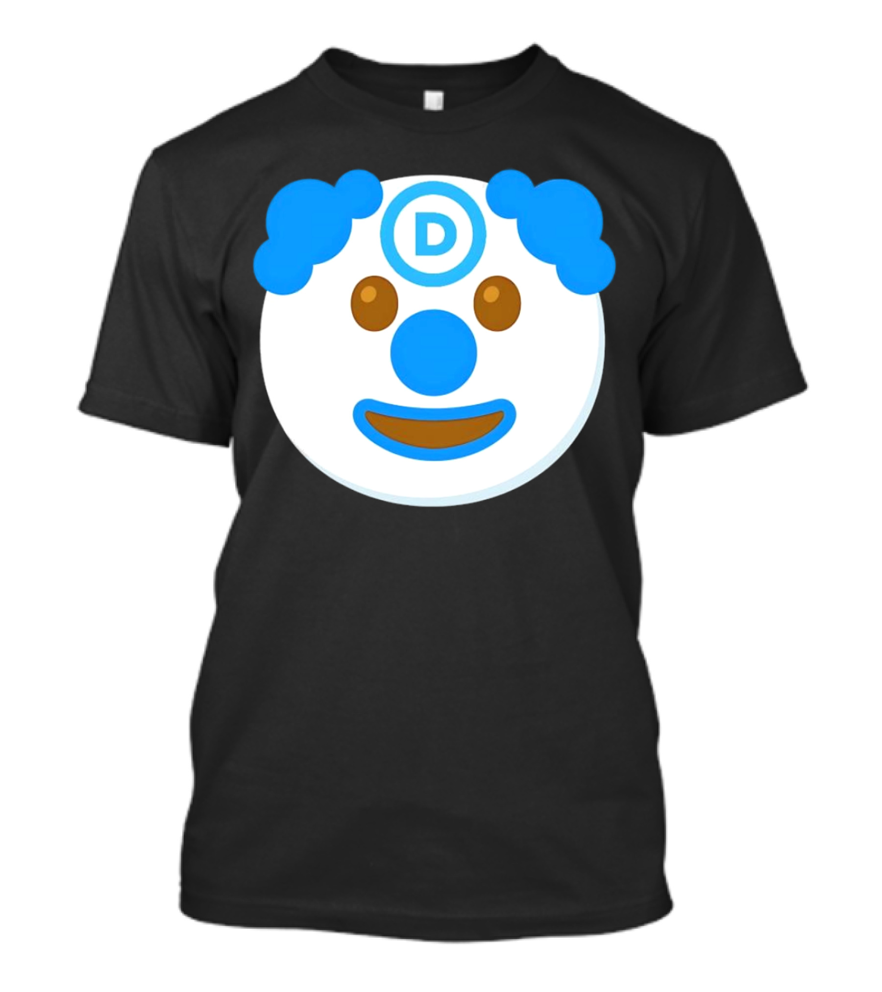 Kamala Harris And Tim Walz Liars Clown Emoji Democrat T-Shirt