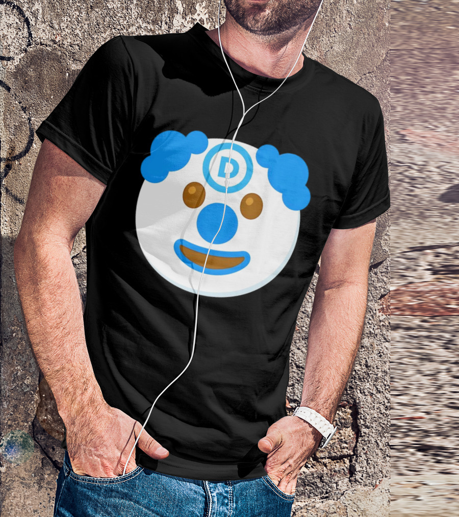 Kamala Harris And Tim Walz Liars Clown Emoji Democrat T-Shirt