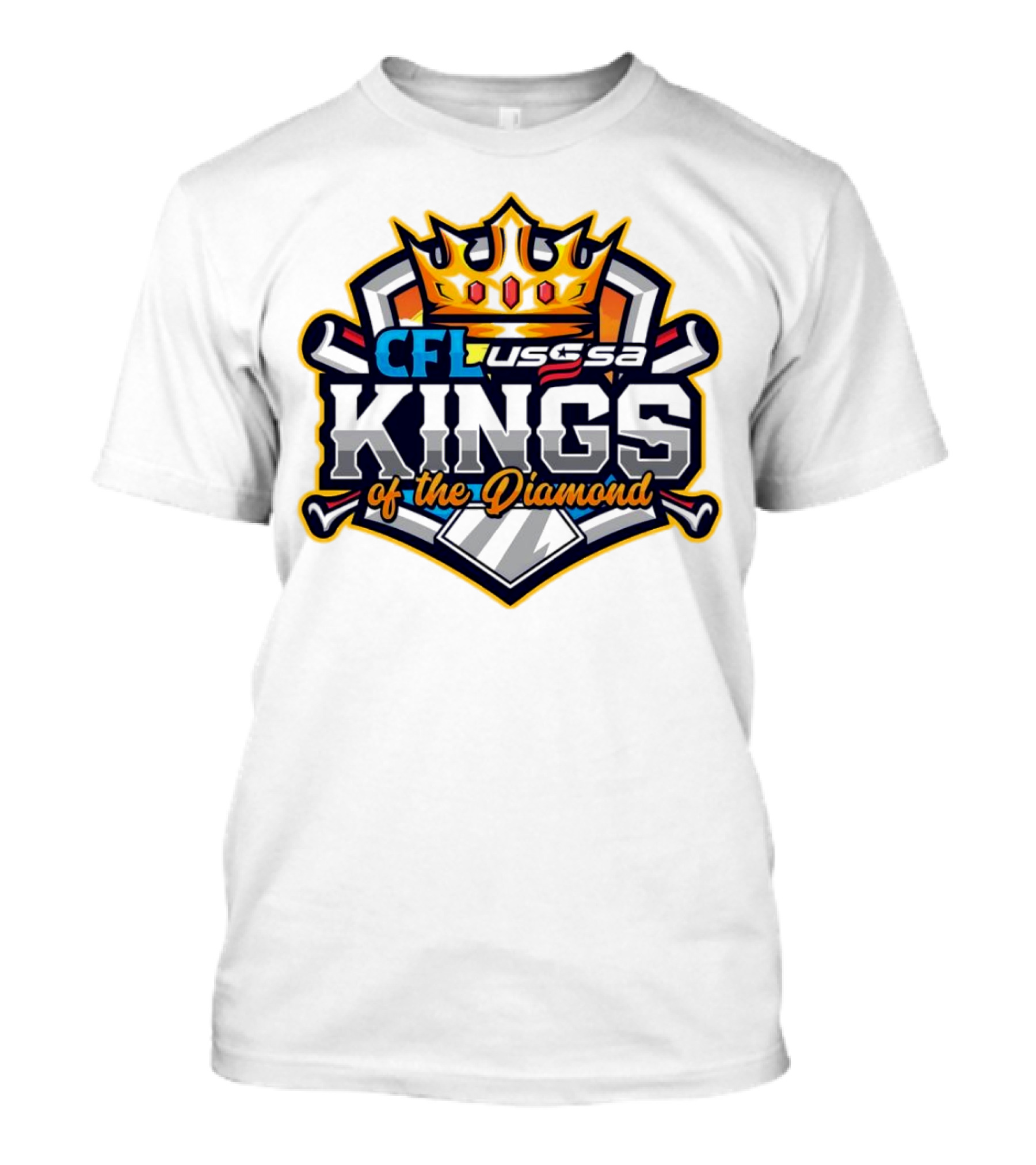 USSSA CFL Kings Of The Diamond 2024 Florida Baseball T-Shirt