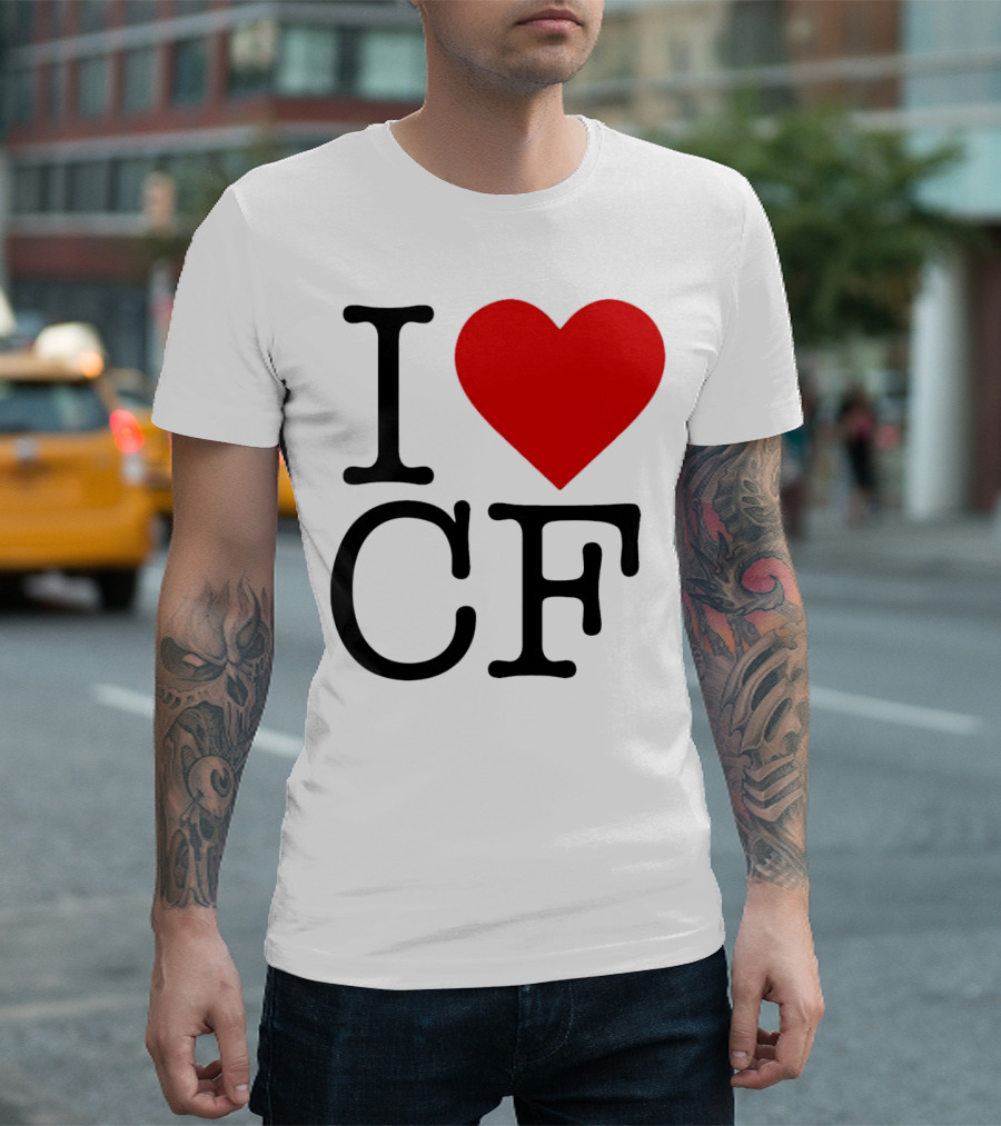 I Heart Charlotte Folk CF T-Shirt