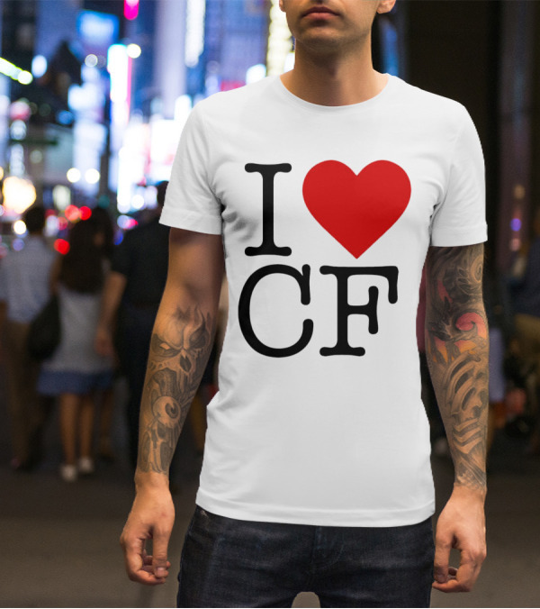 I Heart Charlotte Folk CF T-Shirt