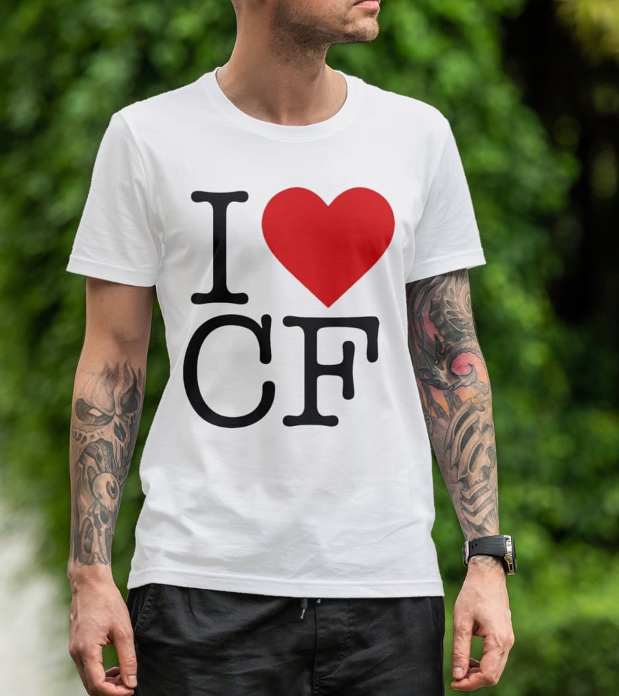 I Heart Charlotte Folk CF T-Shirt