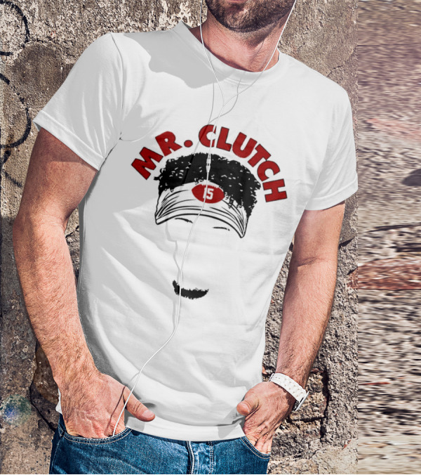 M.R. Clutch 15 Kansas City Chiefs Patrick Mahomes T-Shirt