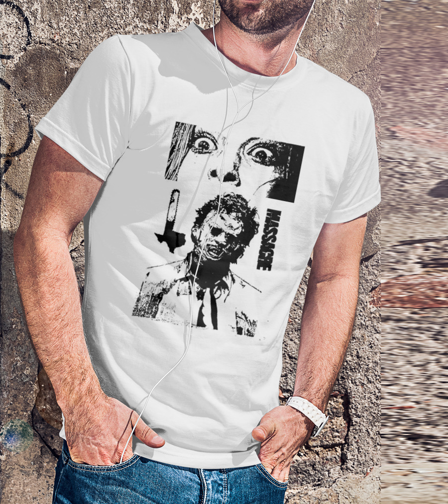 San Antonio Sharpist Texas Chainsaw Massacre Horror Face Knife Texas T-Shirt