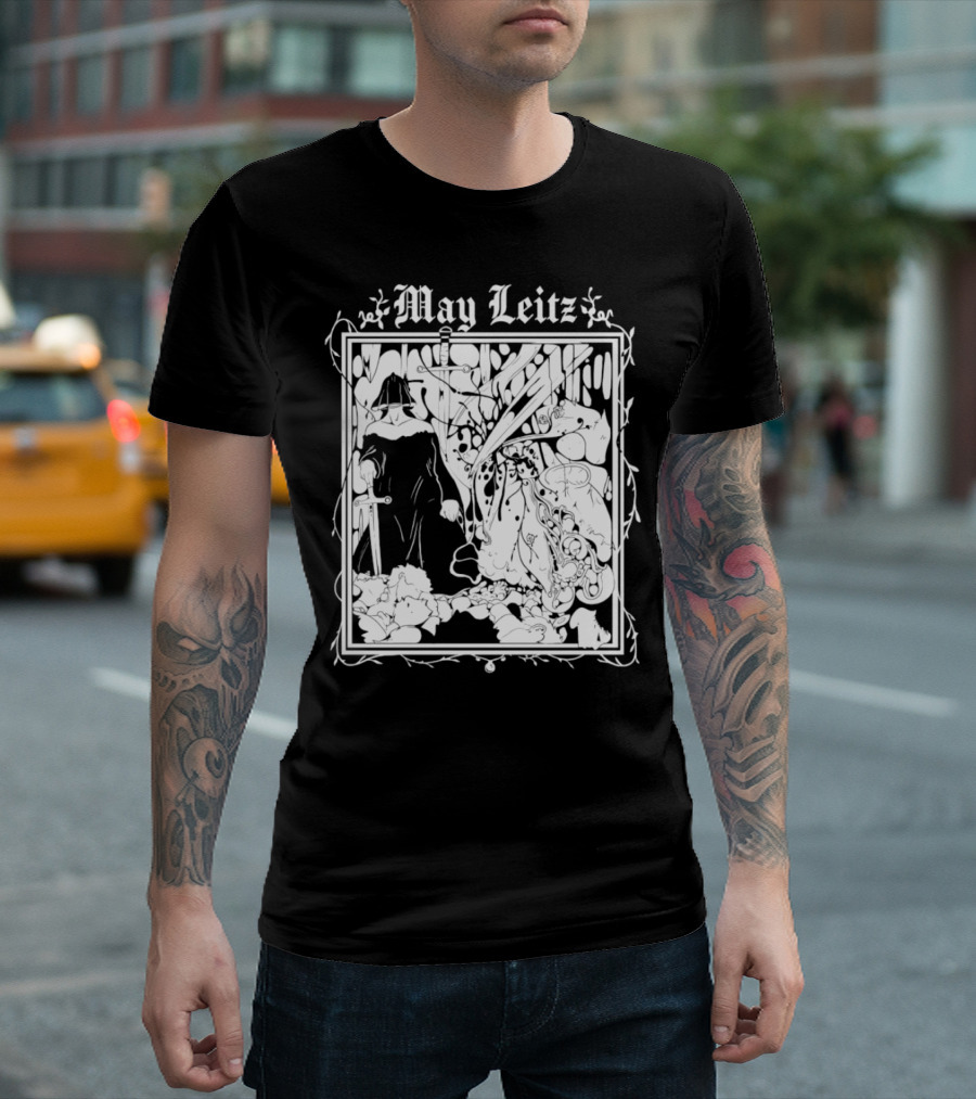 May Leitz Medieval Fantasy Sword T-Shirt