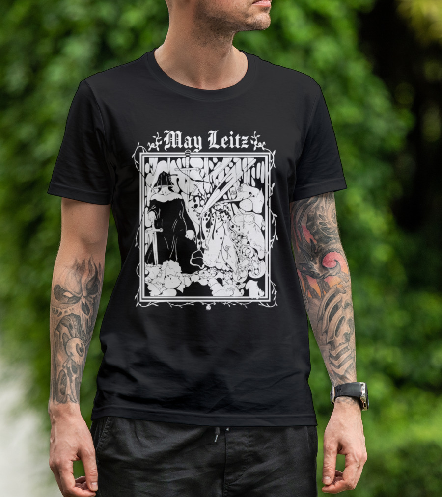 May Leitz Medieval Fantasy Sword T-Shirt