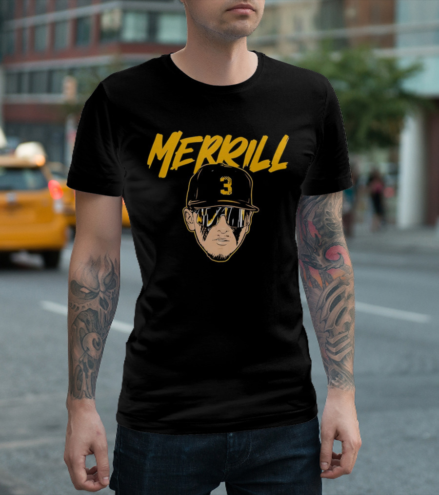 Merrill 3 San Diego Padres Swag Head T-Shirt