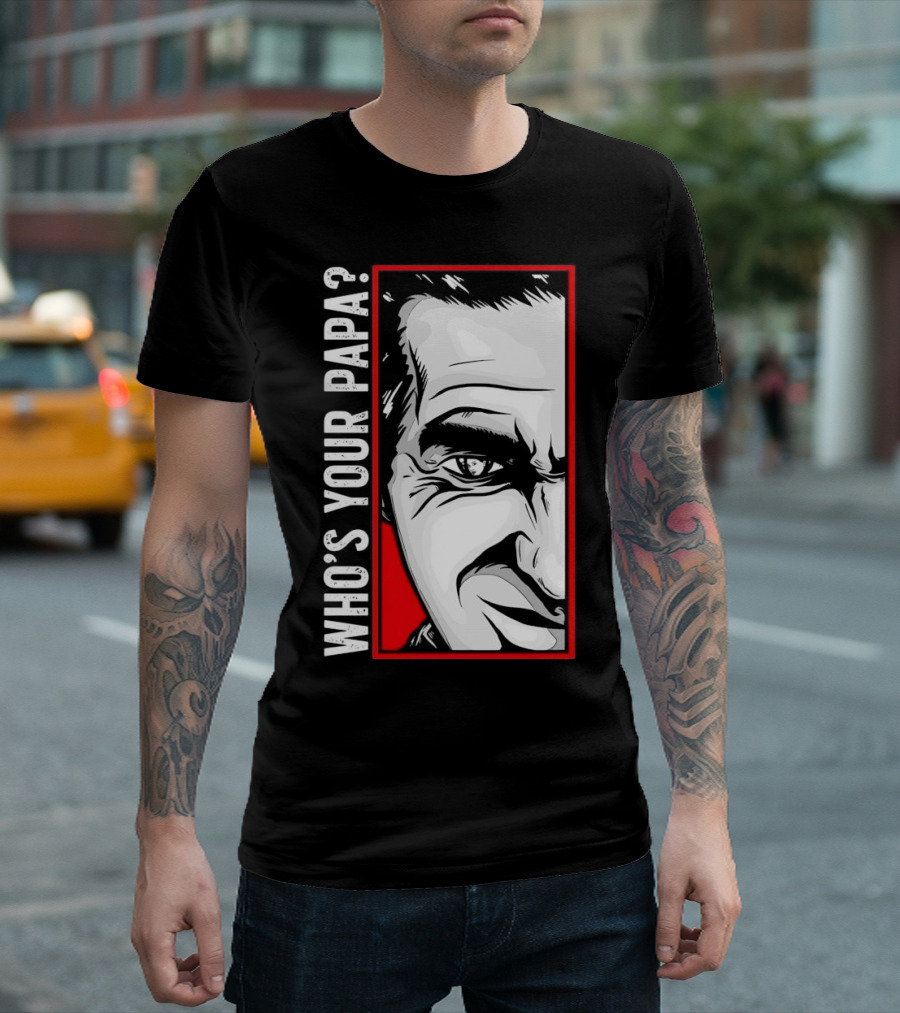 MLW Who's Your Papa Face Cesar Duran T-Shirt