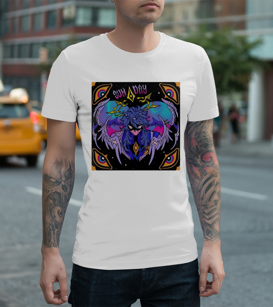 Sun Day Honkai Star Rail Visionary Angelic Manga T-Shirt