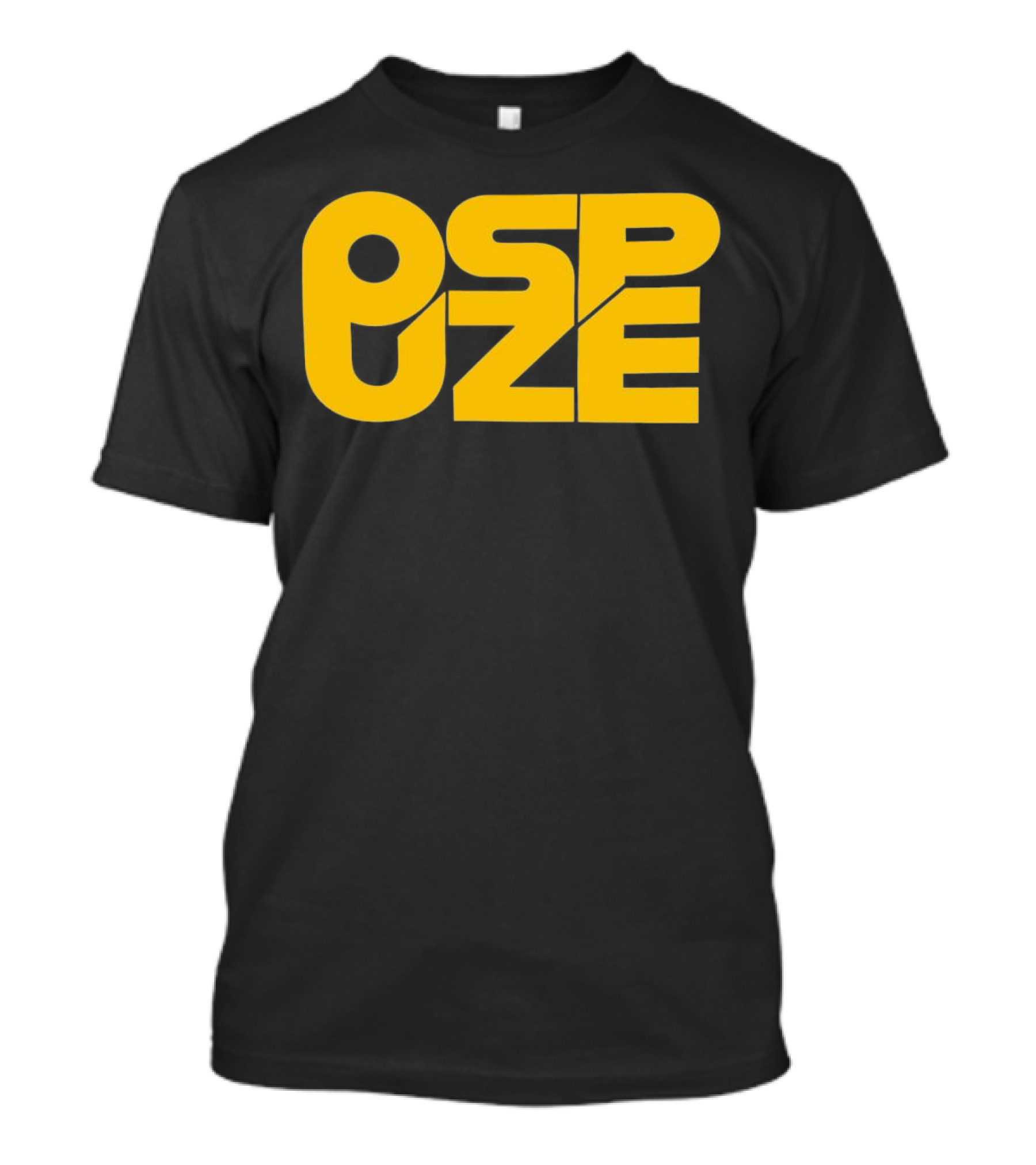 The Finals Ospuze Bold Yellow Block Letters T-Shirt