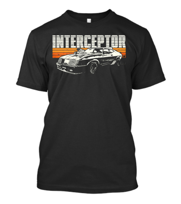 Interceptor Mad Max Vintage Car T-Shirt