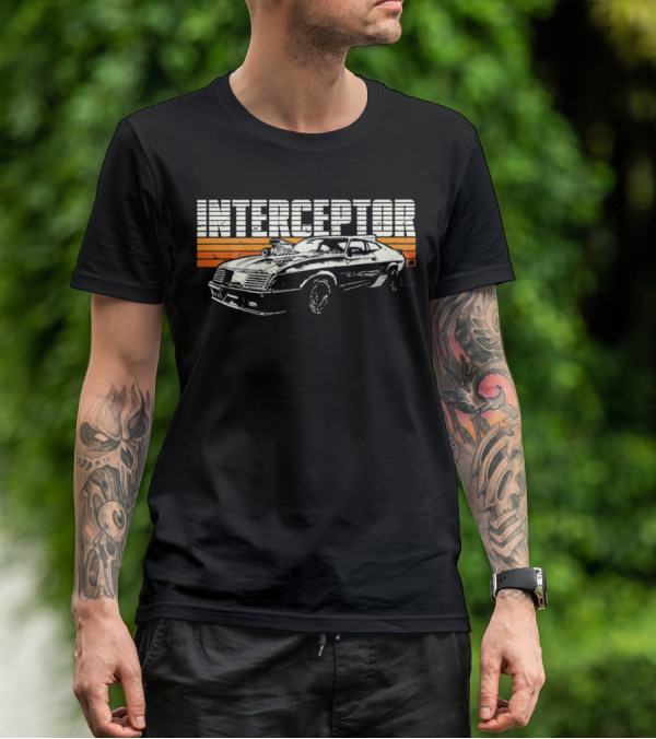 Interceptor Mad Max Vintage Car T-Shirt