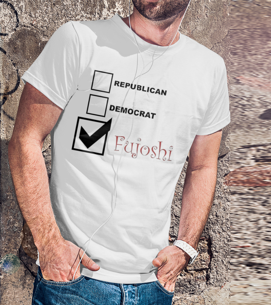 Republican Democrat Fujoshi Anime Fandom Humor T-Shirt