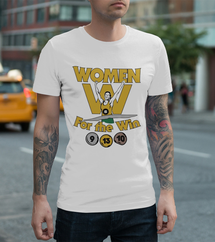 Women For the Win Champion 9 13 10 T-Shirt