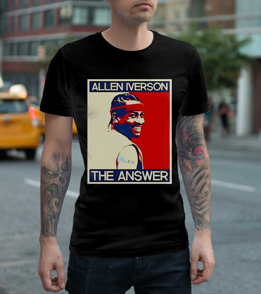 Allen Iverson The Answer Iconic Hope T-Shirt