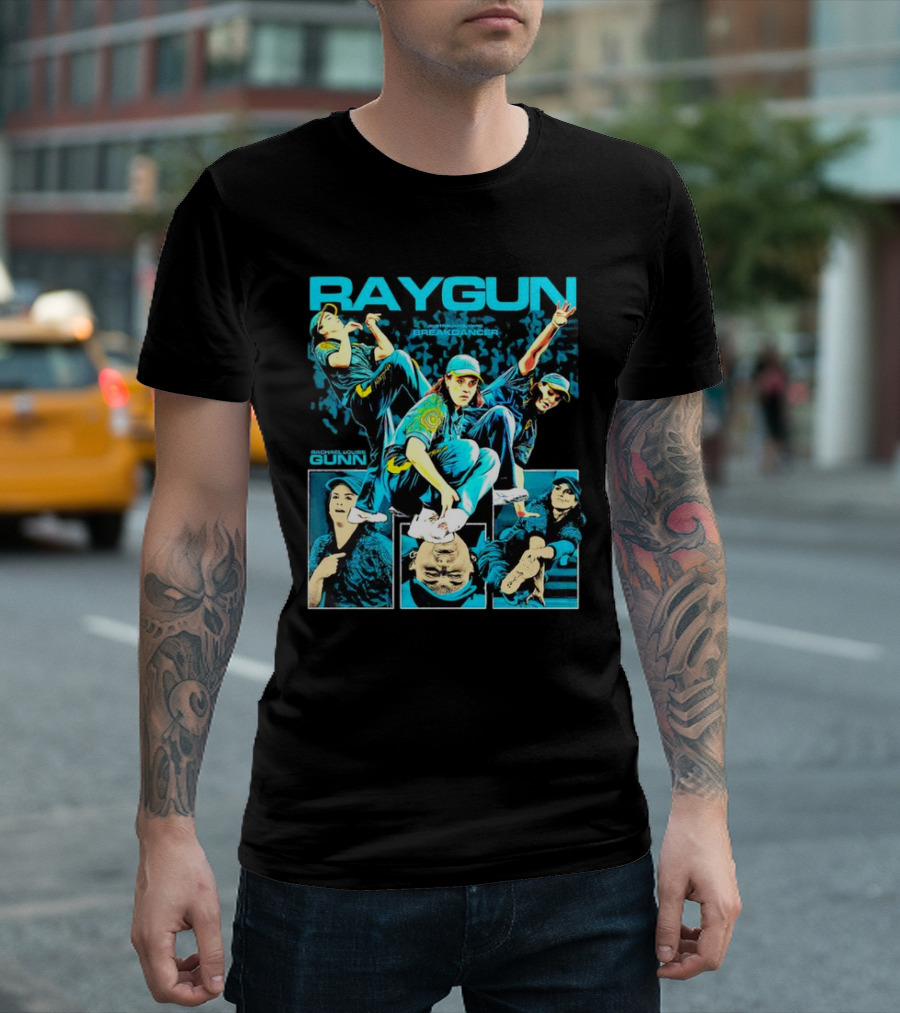 Raygun Breakdancer Rachael Louise Gunn Olympic Australia T-Shirt