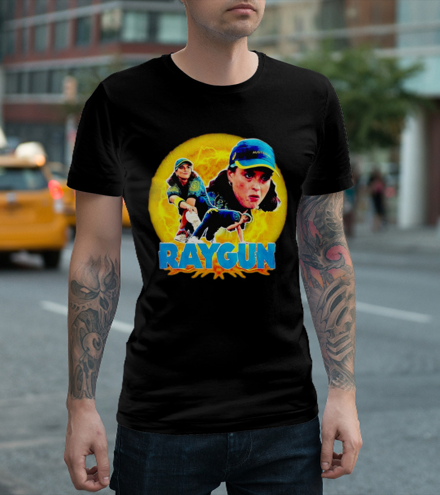 Raygun Rachael Gunn Australia Lightning Burst T-Shirt