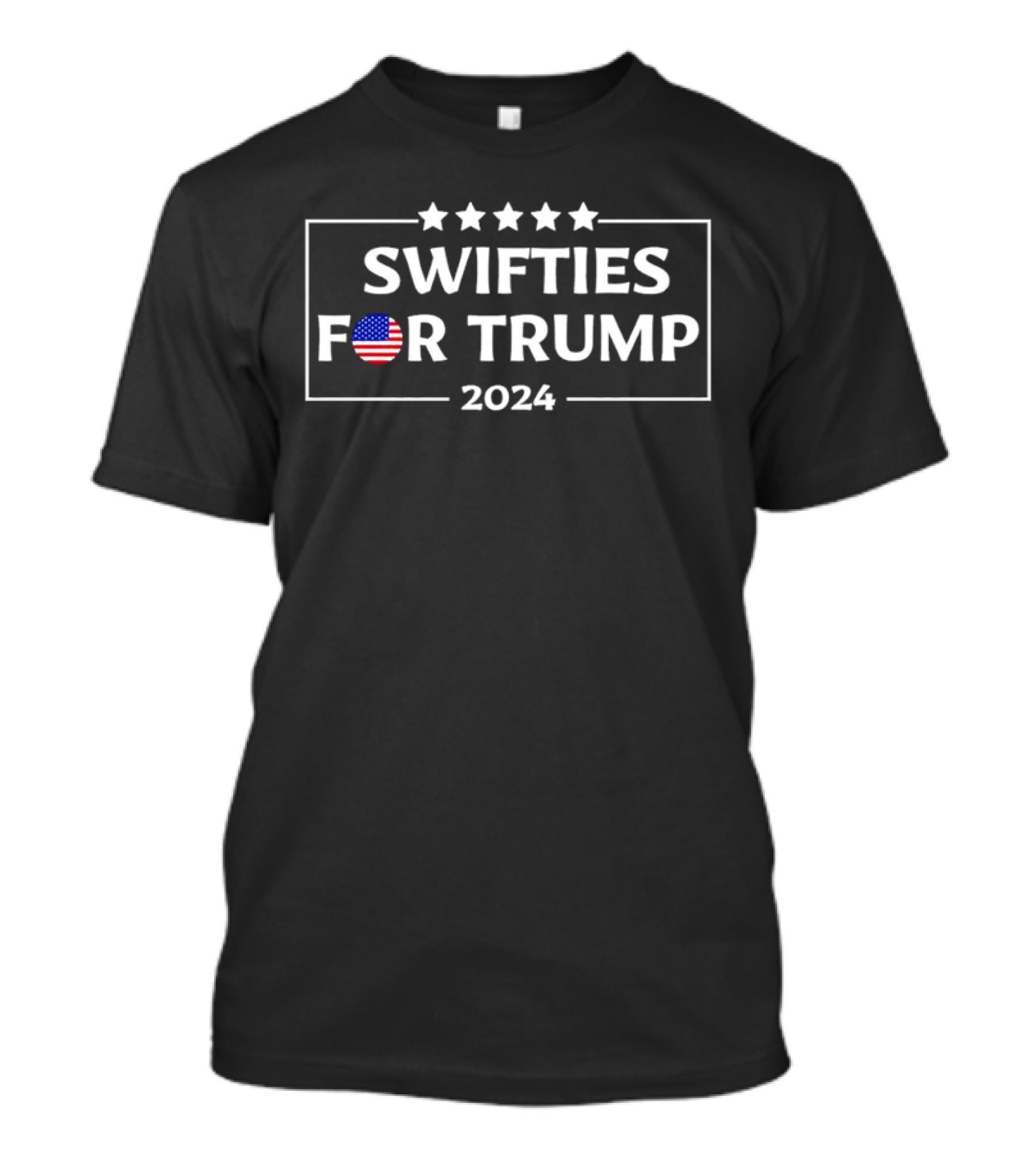 Swifties For Trump 2024 With American Flag T-Shirt