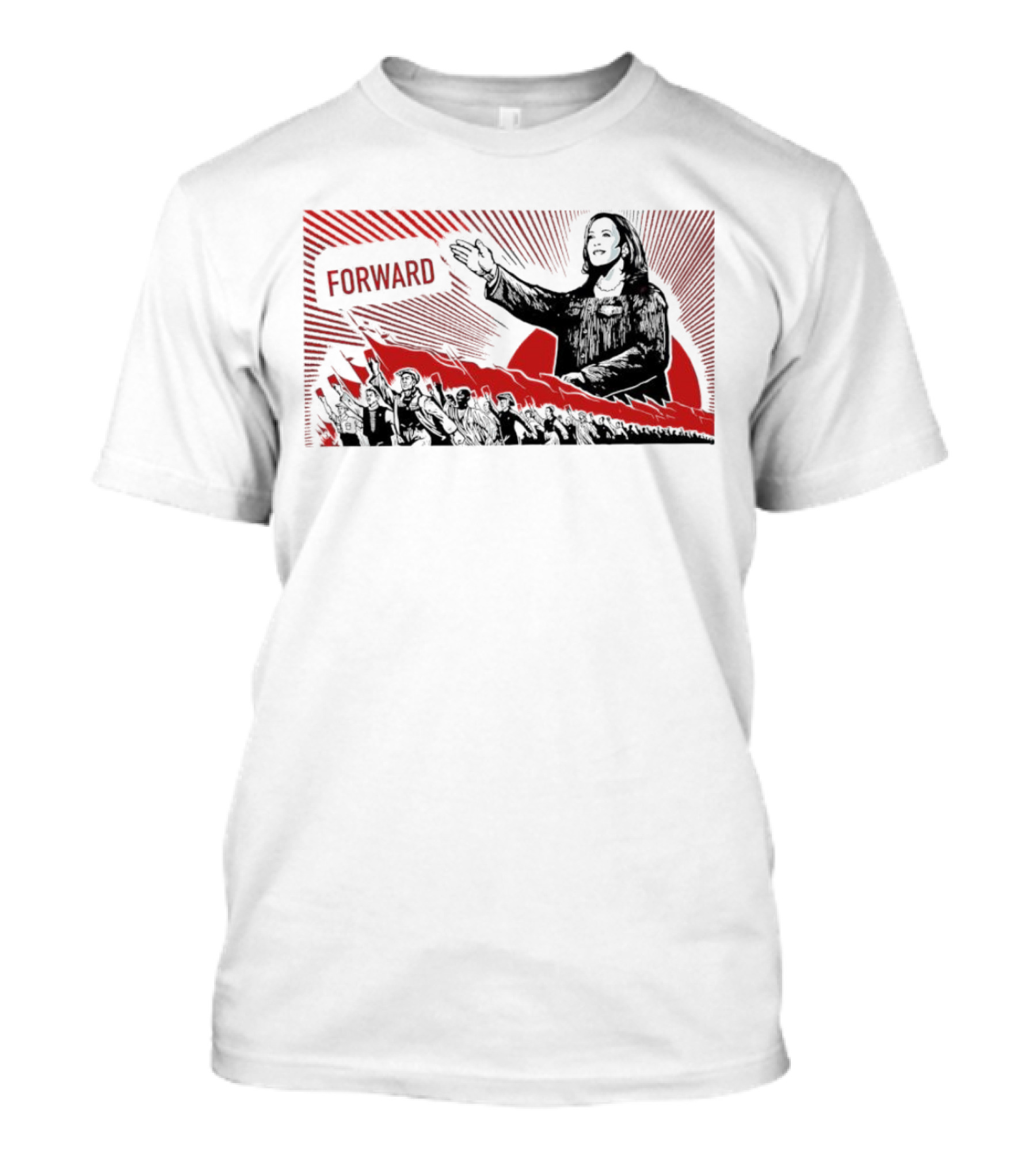 Mao Zedong Kamala Harris Forward Revolution Iconic T-Shirt
