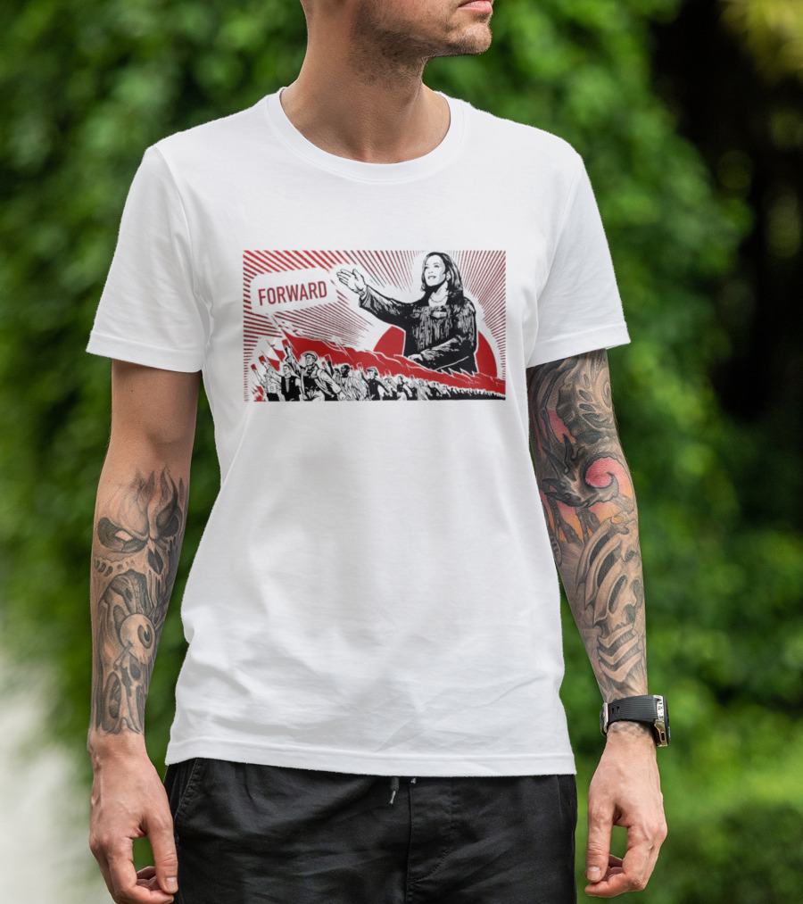 Mao Zedong Kamala Harris Forward Revolution Iconic T-Shirt