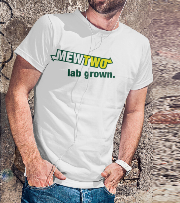 MEWTWO Lab Grown Arrows Text T-Shirt