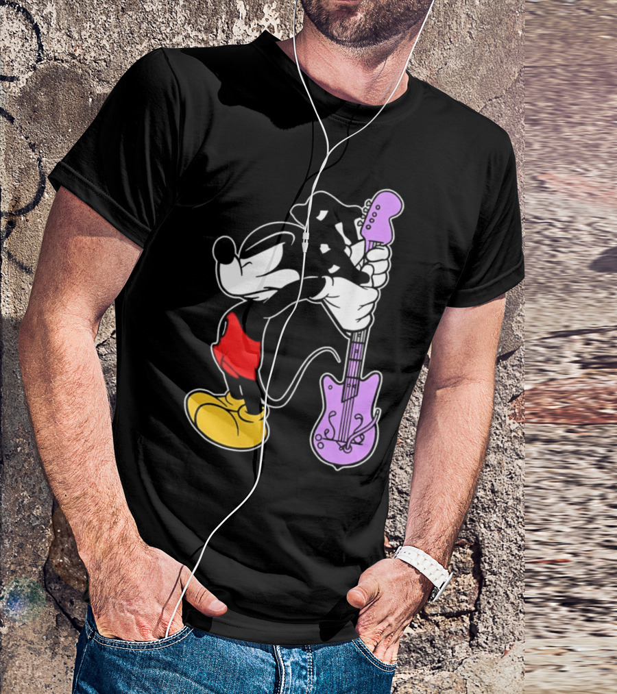 Bruce Ray Condoneordie Mickey Guitar Surprise T-Shirt