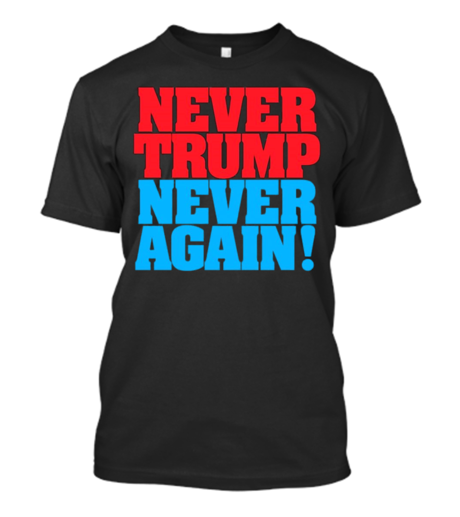 Never Trump Never Again Vote For Kamala Harris T-Shirt