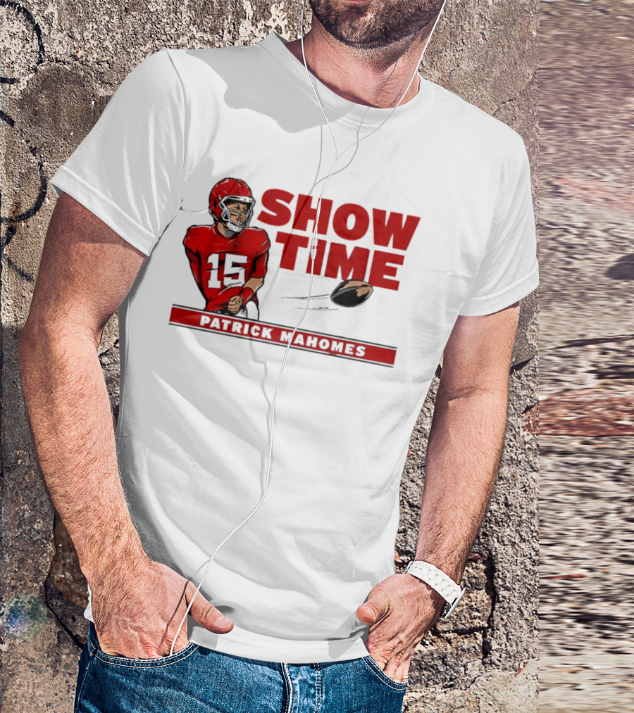 Patrick Mahomes Showtime Kansas City Chiefs Behind The Back T-Shirt
