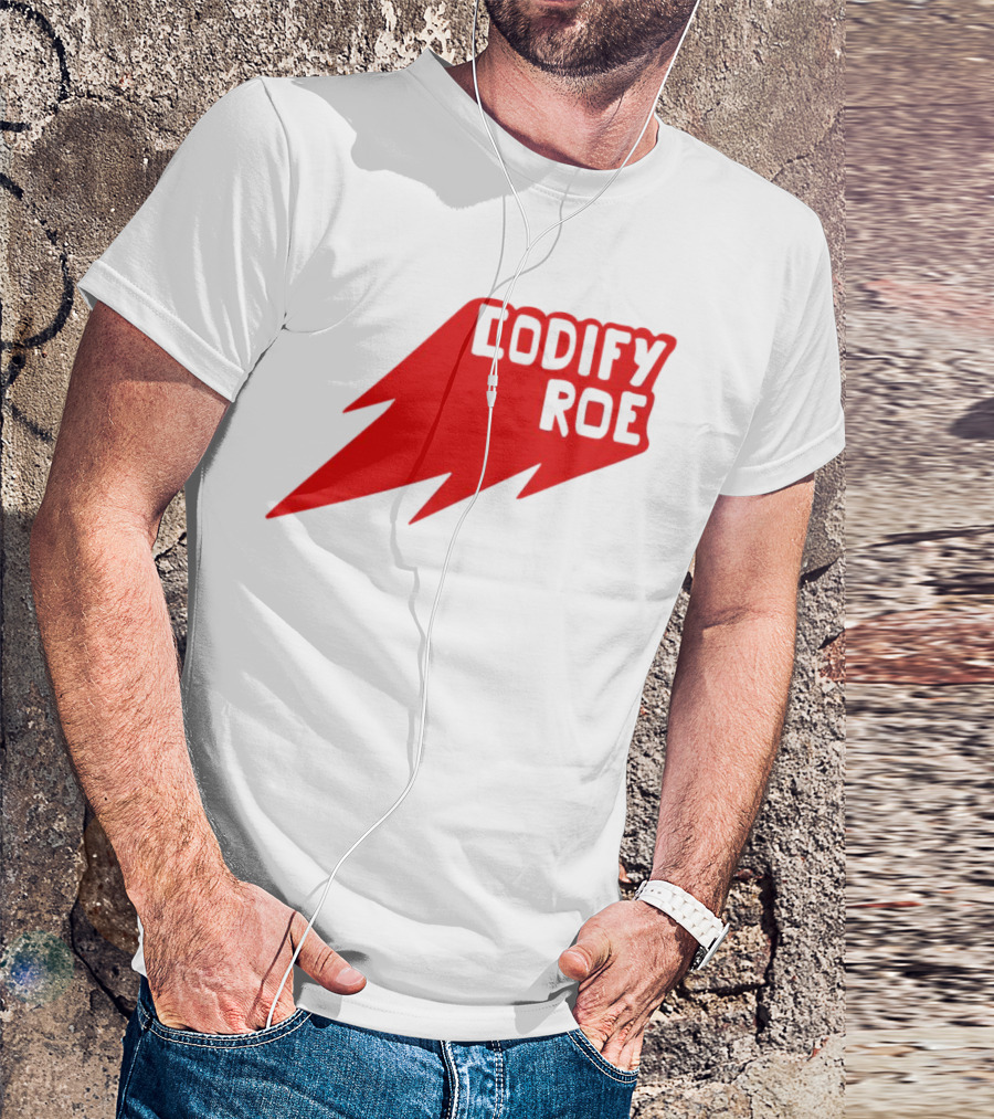 Codify Roe Red Lightning Bolt T-Shirt