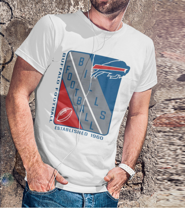 Buffalo Bills Football Established 1960 Shield T-Shirt
