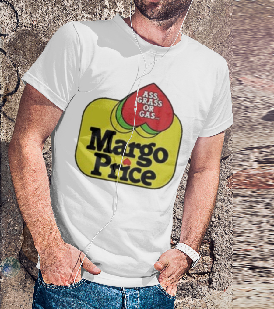 Margo Price Ass Grass Or Gas Playing Cards T-Shirt