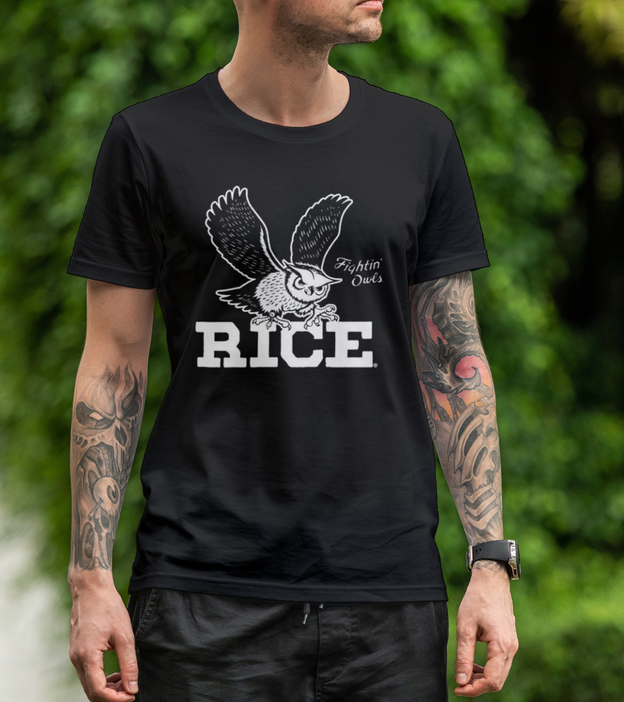 Rice Fightin’ Owls Flying Owl T-Shirt