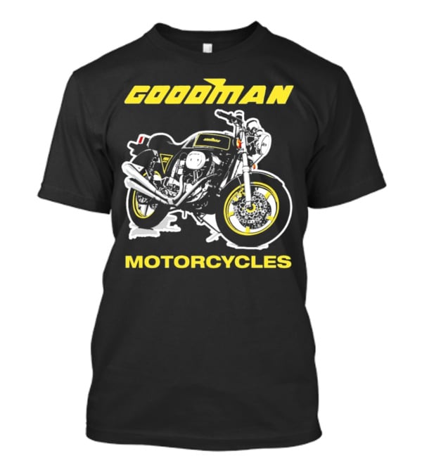 GOODMAN MOTORCYCLES CLASSIC VINTAGE BIKE T-Shirt