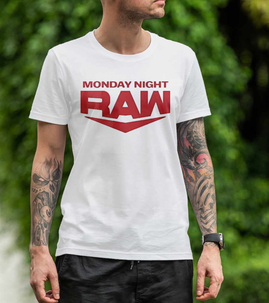 Monday Night Raw WWE Red T-Shirt