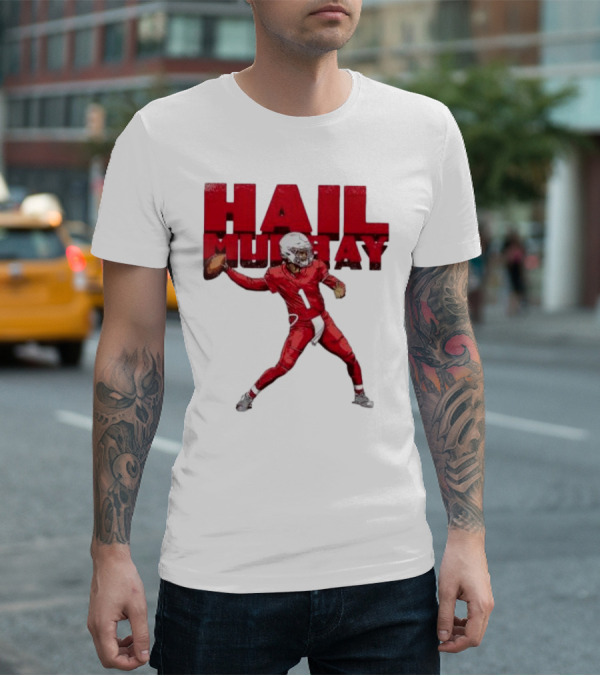 Arizona Cardinals Kyler Murray Hail Murray Football Play T-Shirt