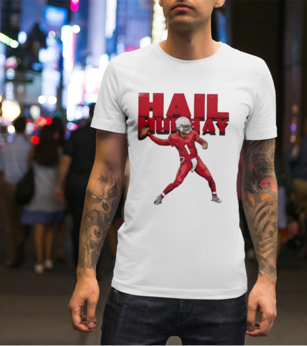 Arizona Cardinals Kyler Murray Hail Murray Football Play T-Shirt