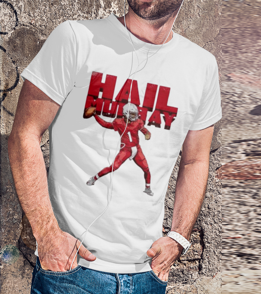 Arizona Cardinals Kyler Murray Hail Murray Football Play T-Shirt