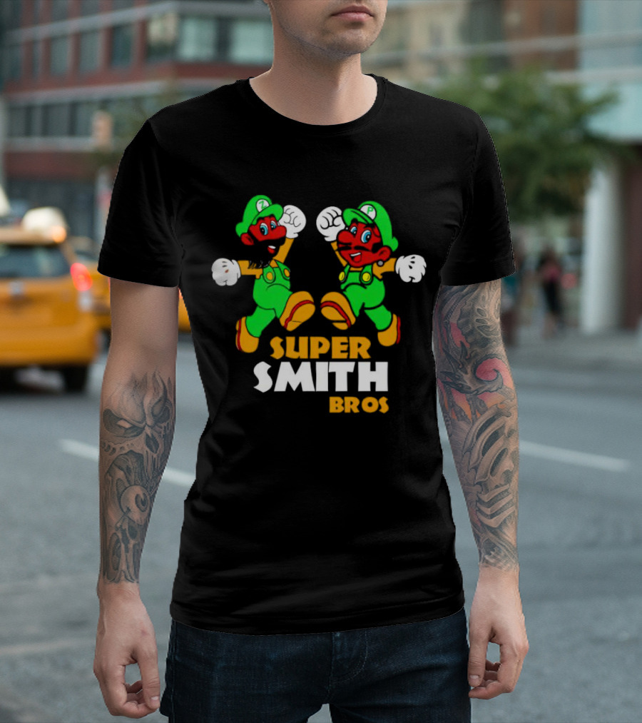 Super Smith Bros Mario Luigi T-Shirt