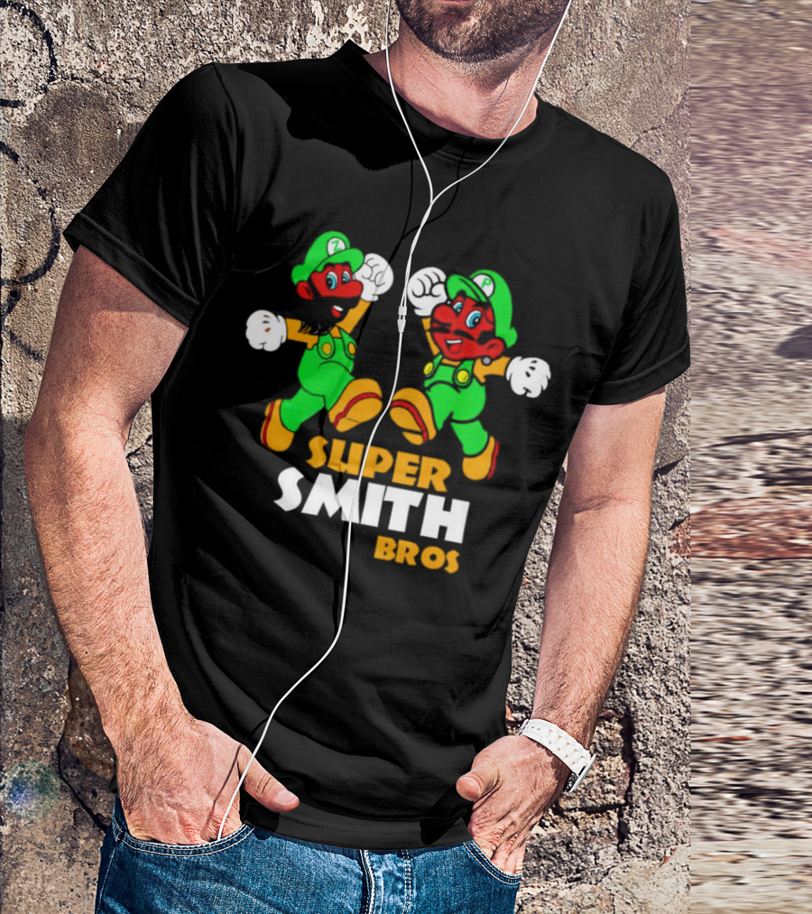 Super Smith Bros Mario Luigi T-Shirt