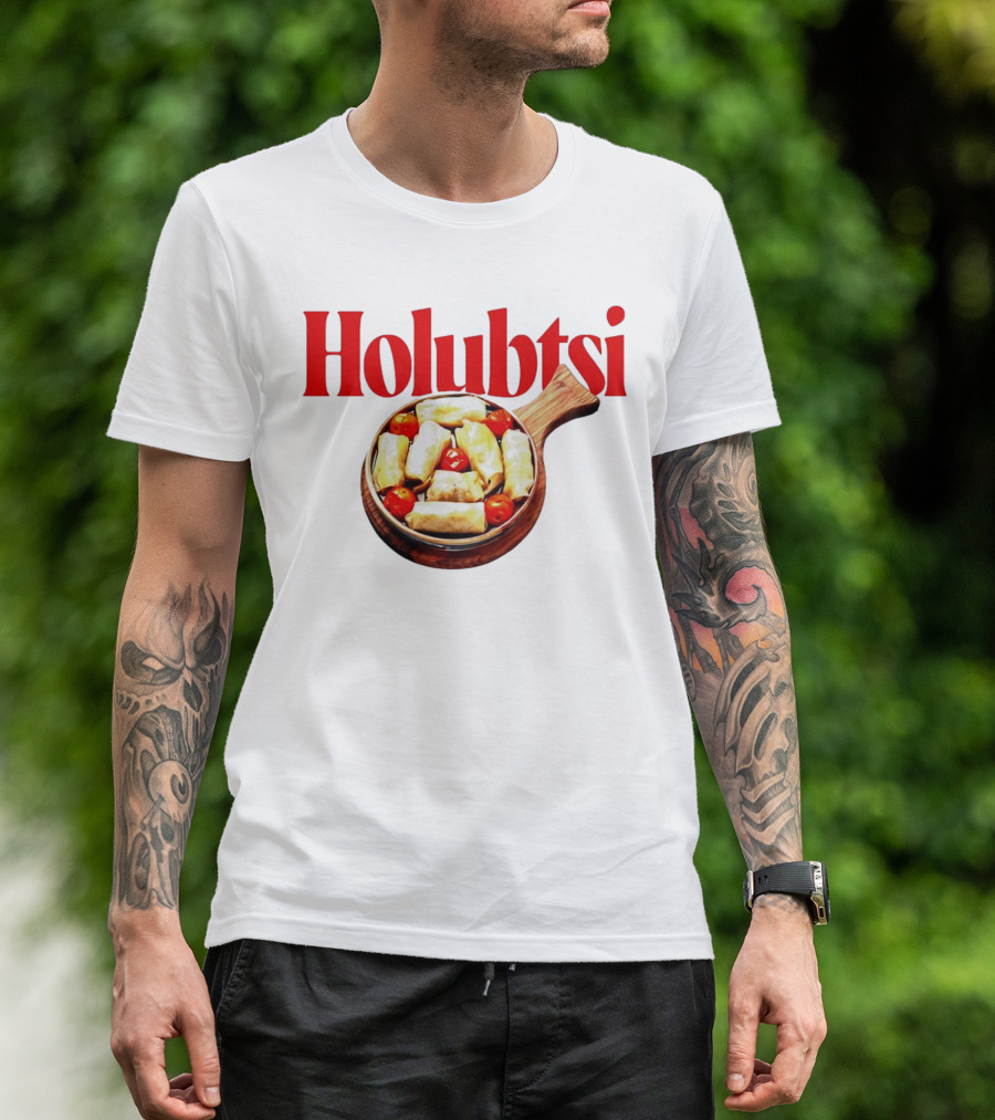 Holubtsi Ukrainian Cabbage Rolls With Cherry Tomatoes T-Shirt