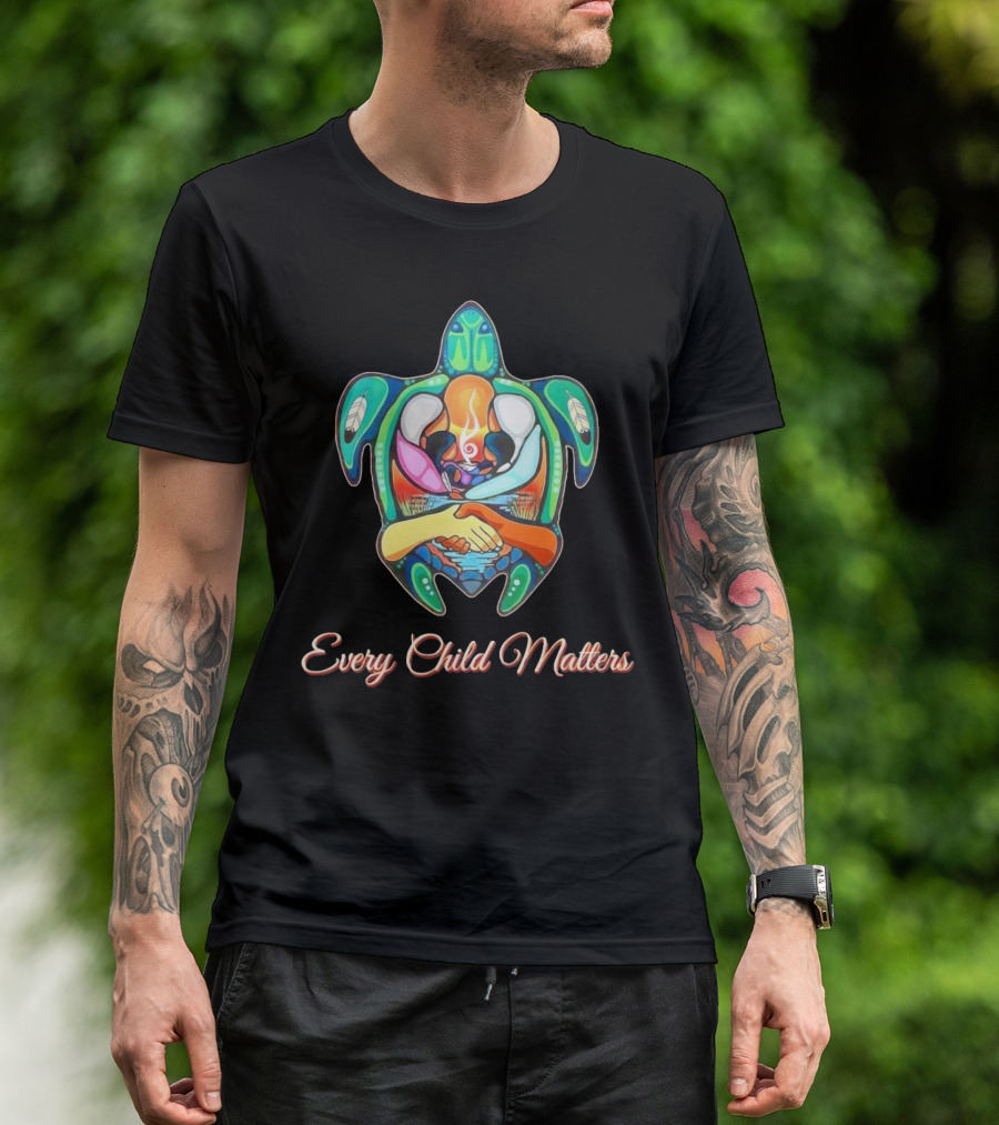 Every Child Matters Turtle Symbol Harmony T-Shirt