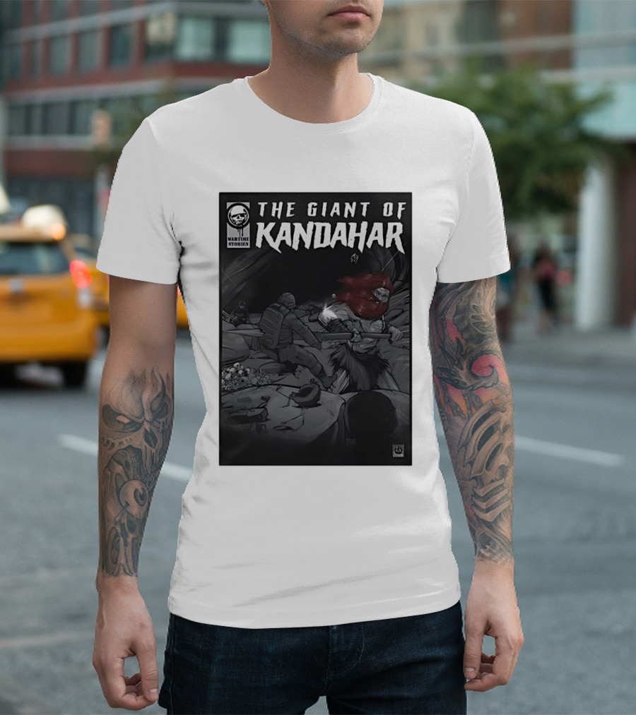 The Giant of Kandahar Wartime Stories Comic Cover T-Shirt