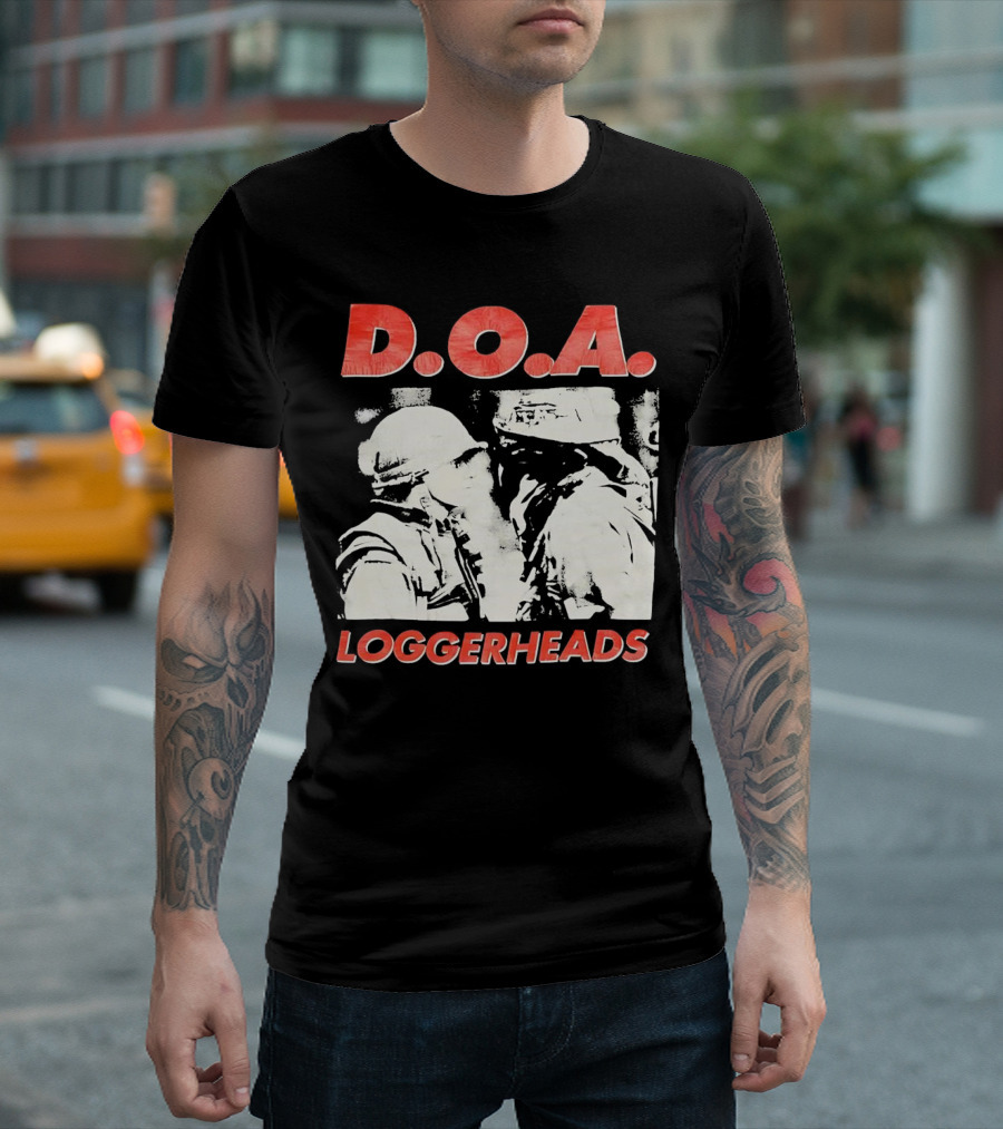 D.O.A. Loggerheads Vintage Military Standoff T-Shirt