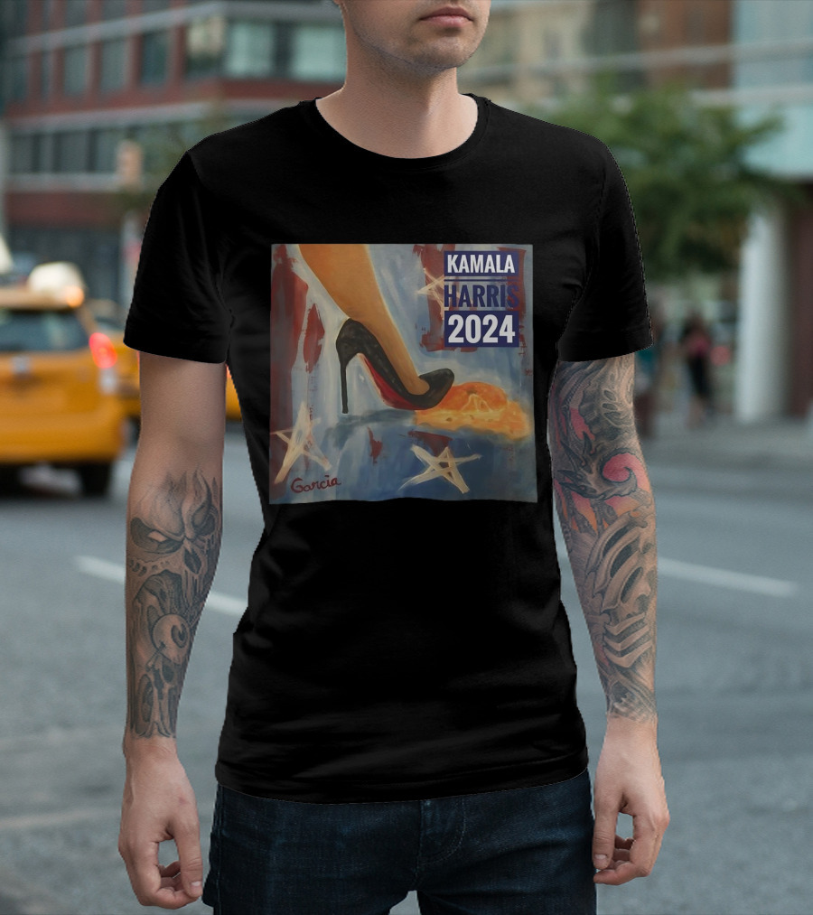 Kamala Harris High Heel Stepping T-Shirt