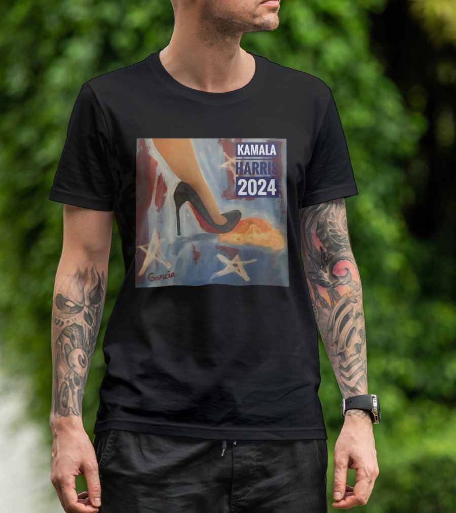 Kamala Harris High Heel Stepping T-Shirt