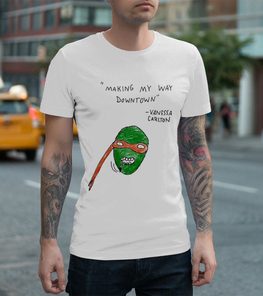 Michelangelo Making My Way Downtown Vanessa Carlton T-Shirt