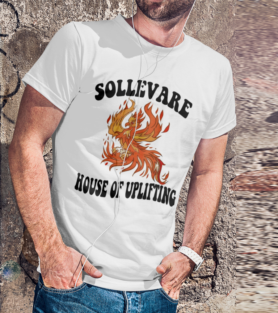 Sollevare House Of Uplifting Phoenix Flame T-Shirt